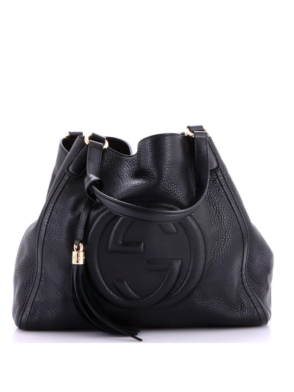 Gucci Soho Shoulder Bag Leather Medium #383150G19B